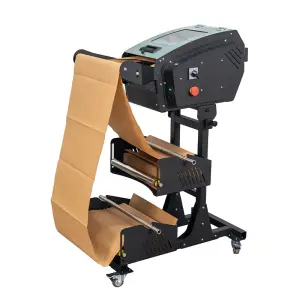 Industrial Automatic Void Fill Kraft Paper Filling System Lightweight Multi-Usage Cushion Support Fanfold/Roll Paper Motor Core