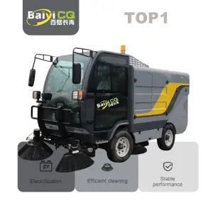 High Efficiency Mini Street Sweeper Outdoor Sweeper Sidewalk Sweeper Electric Road Cleaner