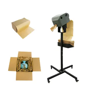 NP-P10 Automatic Void Fill Kraft Paper Extrusion Paper Cushion Machines for Filling Carton