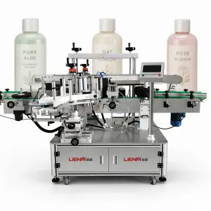 High Quality Semi Automatic Labeling Machine Water Bottle Label Printing Machine Metal Labels for Bottles