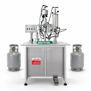Hot Sale 3 in 1 Electric air Perfume Spray Machine Aerosol Filling Machine Paint Aerosol Spray Can Filling Machine