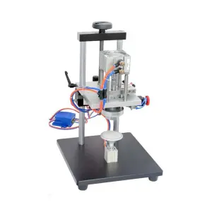 LIENM Hot Sale 30ml 50ml 100ml Semi-Automatic Plastic Glass Perfume Bottle Crimping Tool Sealing and Crimping Machine