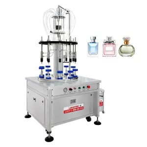 Hot Sale Perfume Sample Auto Filling Machine Small Bottles Perfume Machinery Liquid Filling and Capping Machine