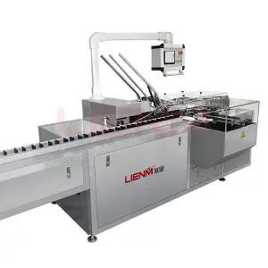 LIENM Trend Automatic Carton Folding Sealing Machine Cartoning Machinery Carton Box Pack Macrimping Machineline Provided 2ml