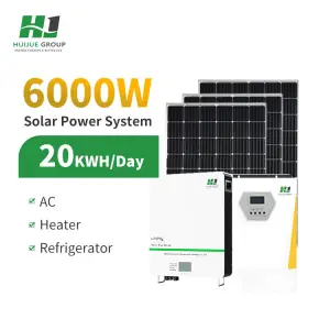 Complete Home Solar System Kit 5kw 6kw 8kw 10kw Hybrid Solar Battery Energy System10kwh 20kwh 30kwh 40kwh Lithium Batteries