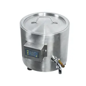 Stainless Steel ElectricSoy Wax Heating tank Wax Boilers Waxes Candle Making Machine