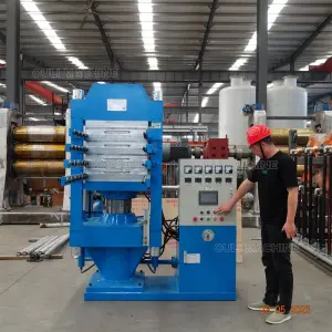 Hydraulic Press Cement Tile Machine,Rubber Tile/mat Floor Making Machine, Gym Mats Rubber Flooring Machinery