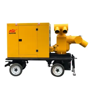 30kw 60kw 90kw Diesel Water Pump 4 Inch Centrifugal End Suction Irrigation Pump for Agriculture for Irrigation