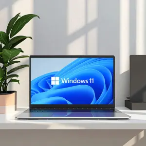 Intel N95 15.6-Inch Portable Laptop 32GB Memory 1TB SSD Windows 11 English Keyboard Business Office New Stock 1-Year Warranty