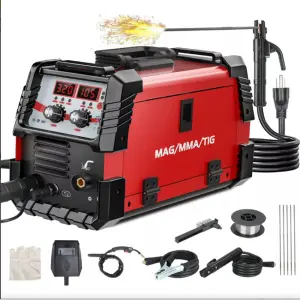 MIG MMA Welding Machine Non-Gas Manual Electric Welders 220V Carbon Dioxide Protection Welding Equipment Portable Welders