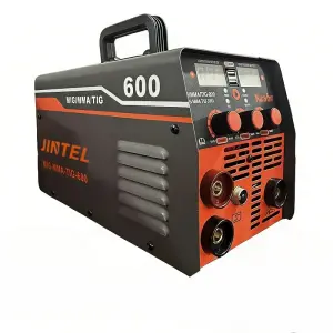 MIG-600 No Gas Welder Flux Cored MIG /Tig/Arc Welder 220V Portable Gasless Mig Welding Machine Welder 3 in 1 Mig Mma Tig