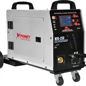 Portable 230V Double Pulse Digital MIG Aluminum Welders 200A Stainless Steel Soldadora Inverter With Mig Torch