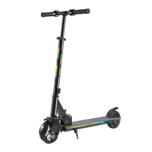 Portable Foldable 60w Motor Powerful Scooter 2 Flashing Tires Electric Bike Scooter