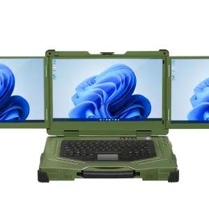 Hot Sale Custom 5G Triple 15.6 inch Rugged Laptop Waterproof Business Computer for Outdoor Use