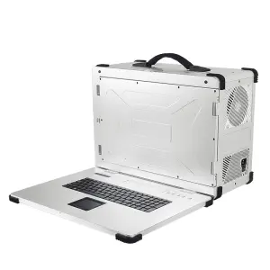 Wholesale Price Linux Window IP65 15.6" 17.3" Embedded Rugged Industrial HMI Portable Computer with Graphics Card