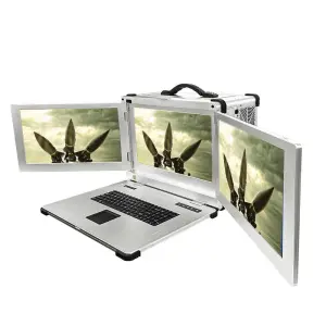 17.3inch Ruggedized Portable Workstation Industrial Computer with Durable Features in Stock for Industrial Use