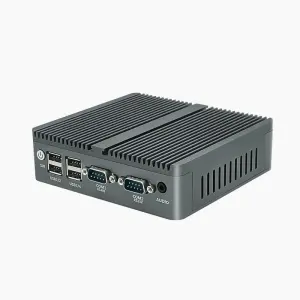 Fanless Noiseless Industrial-grade Quality All-aluminum Case Embedded Rugged Mini PC Computer with Intel N2840 DDR3 4GB