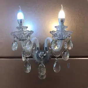 Modern Crystal Wall Lamp Lighting Lights Bedroom Mirror Front Bedside Living Room K9 Cristal Factory Sale Wholesale Wall Lamp