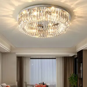 Modern Creative Circular Bedroom LED Ceiling Light Modern Minimalist Light Luxury Style Room Lighting Fixtures