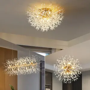 Modern Nordic Pendant Lamp LED Ceiling Hanging Chandelier Loft Living Dining Room Kitchen Indoor Lighting Fixture