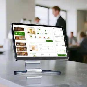 Ultra Thin Size All in One Pos 15.6 Inch Touch Screen Pos System Cash Register Android 11/14 Pos Machine