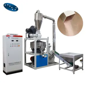 MF-500 PVC PE PP PMMA PTFE Plastic Powder Grinding Making Pulverizer Milling Machine 10 to 100mesh