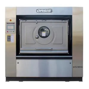 60kg Fully Automatic Barrier Washer Extractor Cold Water Cleaning for Hospital Hygienic Use Bed Sheet Dirty/Clean Separate Oasis
