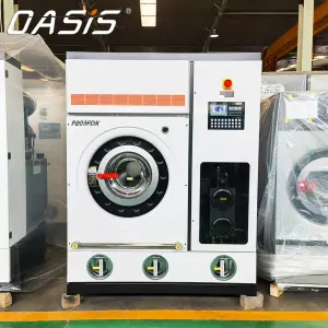 OASIS Multi -Solvent 12/15/30kg Dry Cleaning Machine Good Price Chemical Equipment Less Aggressive for Clothes