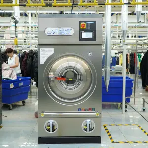OASIS Factory Commercial Silm Multi -Solvent 12kg Dry Cleaning Machine Fully Enclosed Chemical Equipment for Silk Suit