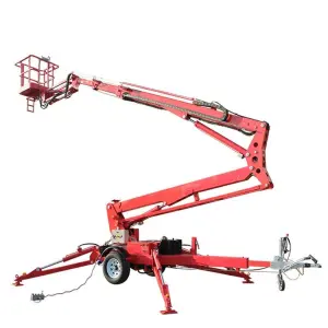 6m to 20m Towable Trailer Mounted Mini Boom Lift Articulated Boom Lift
