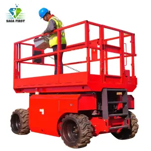8m 10m 12m 14m 16m Nifty Haulotte Designed Aerial Man Lifting Platform Electric Hydraulic Scissor Lift