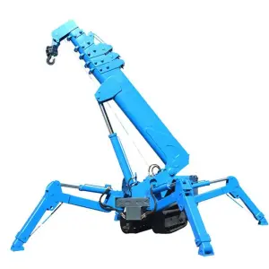 China Low Price Construction Machinery Folding Boom Crane