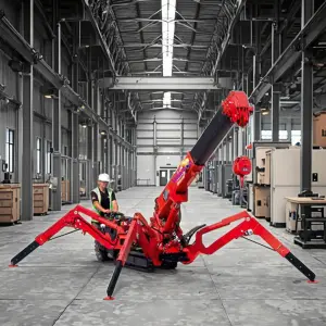 2025 New Selling Spider Crane Small Mini Construction Spider Crane 3 Ton