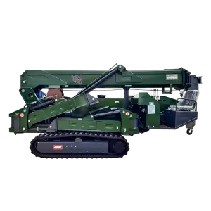 360 degree rotation foldable mini spider crawler crane 3t with CE for sale