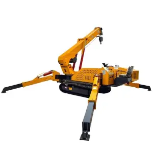3 Tons 5 Tons 8 Tons Hydraulic Straight Arm Telescopic Boom Spider Crane Lift