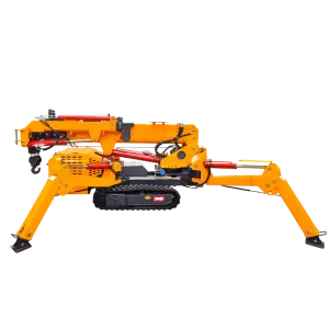 1 Ton 2 Ton 3 Ton mini Spider Crane Hydraulic Crane with Remote Control