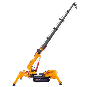 Hydraulic Telescopic Boom Mobile Crane Factory Price Spider Crane 8 Ton 10 Ton Mini Crawler Crane