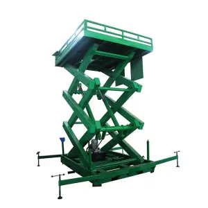 5000kg Load Basement Pit Auto Hydraulic Scissor Lift Table