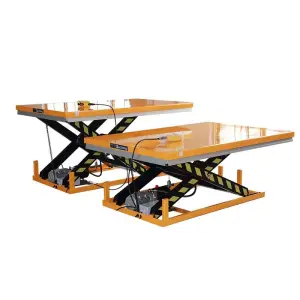 Lightweight Scissor Pallet Lift Table for Carpentry Workshop