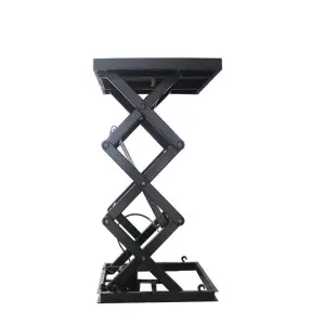 Stationary Electric Hydraulic Scissor 2 Ton Freight Elevator for Warehouse