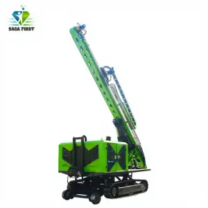 Mini Portable Solar Pile Driver Lightweight Ground Screw Piling Machine for Small Solar System
