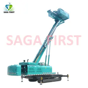 Tracks Slope Protection Drilling Rig Crawler Mounted Hydraulic Anchor Rig for Rock Stabilization