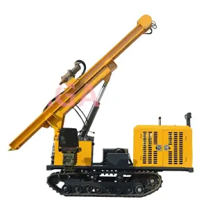 Factory Price High Efficiency Diesel-Powered Pile Driver with Rapid Impact System for Large-Scale Water Well Projects