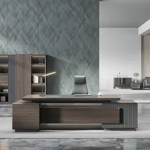 Office Furniture boss Desk Manager Ceo Luxury Desk boss Table for Office Executive Office Desk Table Escritorio
