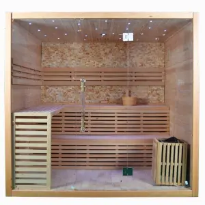 Wholesale Finland Traditional Steam Sauna Rooms for Sale