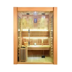 Traditional 2 Person Steam Sauna Room