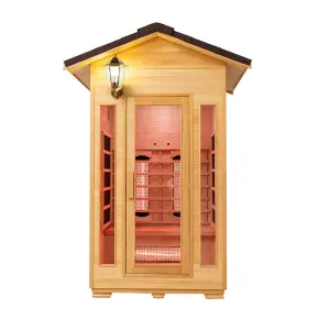 Garden Use 2 Person Far Infrared Outdoor Sauna Room