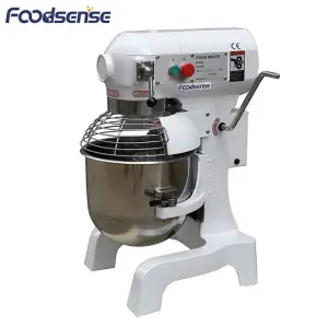 1.1kw Stainless Steel Electric 20L Liter Stand Food Kitchen Machine Powder Cake Mixer B20 Industrial Food Mixers Dough Mixer