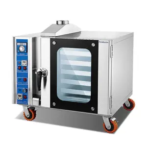 Commercial Smart Oven Air Deck Oven With Steam Digital Electric Convection Oven