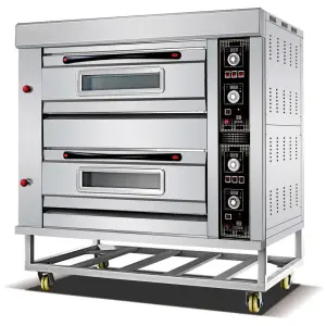 Restaurant Equipment Two Layers Portable Toaster Oven, Home Use Pizza Oven